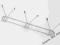 Wieszak Metalowy Srebrny
