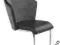 Krzesło  K-111, czarno-szary,    HALMAR,   od ręki