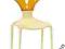 Krzesło K-126, kremowo/pomarańczowy,HALMAR,od ręki