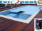 Prywatny basen kąpielowy 9,70 z Pompa i roletą