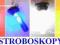 STROBOSKOPY - 4 KOLORY - REGULATOR + BAZA - 12V