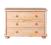 KOMODA 80 SZAFKA SOSNOWA 3-szufl. wys. 55 cm