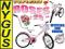 ROWER 20 cali ROSES BIAŁY PROWADNIK ROWEREK  POLSK