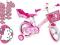 BOSKI ROWER HELLO KITTY BALET 14` 3 GRATISY ORYGIN