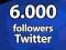 6000 TWITTER FOLLOWERS ŚLEDZĄCYCH -50% | w 48H !!!