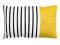 POSZEWKA H&amp;M Home żółty pasek 30x50 dekoracja