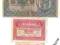 3 szt. banknotów 2, 20, 1000 Koron Austro - Węgry