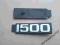 Znaczek emblemat 1500 Fiat 125p Polonez NOWY