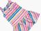 **BUTTERFLY GIRL**sukienka w paseczki 86cm 12-18m
