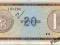 Kuba 20 Pesos 1985 D