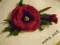 Filc Broszka kwiat