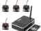 4x KAMERA BEZPRZEWODOWA 2,4 GHZ+ODBIORNIK USB WIN7