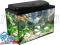 AQC197 ZESTAW Akwarium 60x30x40 Proste CZARNE 72L
