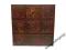 ORIENTALNA DREWNIANA SZAFKA Z SZUFLADAMI 70x70CM