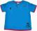 WAGA DUDE super t-shirt TURKUS 4-5 lat 108-114 cm