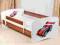 Łóżko dla dzieci z materacem 140/70 jasny orzech