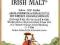 RONNEFELDT - Irish Malt - whisky +gratis