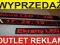 TABLICA REKLAMA WYŚWIETLACZ LED P10 175x35 TERMOME