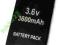 BATERIA 3600mAh do PSP SLIM 2001 2004 3004