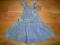 sukienka ogrodniczka jeans Cherokee r. 86(12-18 m)