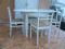 Stół rozkładany+4 krzesła,prowansja,shabby chic