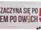 TABLICA JAK Z PRL- u, ŻYCIE ZACZYNA SIĘ PO 50