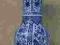PIEKNY WAZON BIAŁO-NIEBIESKI. DELFT.SYGNOWANY 34cm