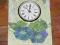 ZEGAR DECOUPAGE - NA FUNDACJĘ KOCI-ŚWIAT-KUP-POMÓŻ