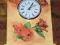 ZEGAR DECOUPAGE - NA FUNDACJĘ KOCI-ŚWIAT-KUP-POMÓŻ