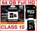64 GB micro SDXC KARTA PAMIĘCI-KLASA 10! PROMOCJA