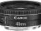 Nowy Canon 40mm f/2.8 STM PLACEK ! SUPER ! FV/Gwar