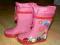 Kaloszki, kalosze dziewczęce rozm. 23 różowe