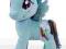 My Little Pony Pluszak Ranbow Dash Światło +Muzyka