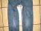Super spodnie jeans-extra krój QUIKSILVER 146/152