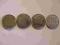 fajne monety 4 sztuki wykopki z szuflady