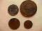 4 monety Rosja ( w tym 3 carskie)