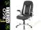 Obrotowy fotel biurowy Q-042 Signal CZARNY skaj