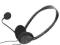 MARKOWE SŁUCHAWKI NAGŁOWNE CZARNE SKYPE VIVANCO