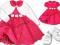 KOMPLET SUKIENKA I SWETEREK NA WESELE 86 (80-122)