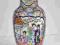 Okazały wazon Japonia ręcznie zdobiony, sygnowany