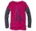 AU291* T-shirt damski 2w1 z nadrukiem 104/110 CFL