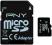 Karta 4GB microSD + adapter SD PNY microSDHC Łódź