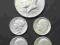 USA - 5 srebrnych monet.
