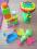 6 sztuk Little Tikes Fisher Price Chicco Leap frog