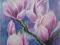 MAGNOLIA.  Akwarela 18x24 cm