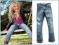 H&amp;M rewelacyjne SPODNIE jeansowe SERCA * 116CM