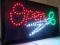 open NOŻYCZKI FRYZJERSKIE KRAWIECKIE LED NEON