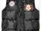 soul star kamizelka pikowana czarna ocieplacz L