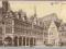 pocztówka YPRES Rynek konie z wozami BELGIA 1915