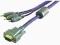 KABEL SOUND AND IMAGE 3x CHINCH - VGA 5M uszk. (L)